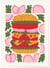 Affiche Burger Gourmet | A3 : 29,7x42cm