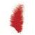 PLUME DUVETEE 10/15CM SACHET 8 PLUME DUVETEE 10/15CM SACHET 8P ROUGE
