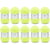 10 pelotes de laine - Jaune fluo - 27 - 100% acrylique - 3,5/4,5 mm - Gründl - Lisa Premium