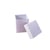 Boîte pour bougie 70x70x88mm blanche