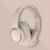 Casque Audio Bluetooth Sans Fil Réduction De Bruit 49h Autonomie Couleur Abricot Orange 2 YONIS