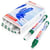 Lot de 10 Marqueurs peinture acrylique EDDING - Vert Mousse - Pointe moyenne 2-3 mm