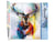 Peinture par Numéro Figured'Art - Portrait de Cerf coloré - Kit de Loisir Créatif DIY Numéro d'Art Complet - 40x50cm sans châssis en bois