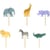 6 Bougies Animaux Sauvages