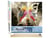 Peinture par Numéro Figured'Art - Papillon Abstrait Coloré - Kit de Loisir Créatif DIY Numéro d'Art Complet - 40x50cm toile roulée + châssis en bois à monter