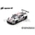 Voiture Miniature - SPARK - PORSCHE 911 RSR-19 - Le Mans 2021 - Échelle 1/43 - Blanc/Silver