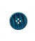 Bouton bois rayé 4 trous 12 à 25mm - Prym 12mm Turquoise fonce