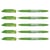 Lot de 5 Stylos Roller Encre Gel Effaçable FriXion Ball 0,7 Citron Vert