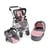 Landau combine émotion 3 en 1 rose et gris poupée - bayer chic 2000 - 63715