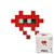 Kit mosaïque DIY pixel art - Little monster - Rouge