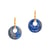 Boucles d'oreilles Blima en pierres Lapis-lazuli - Sloya