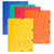 Chemise à élastique Imprimée 3 rabats carte lustrée 355gm2 - A4 - Couleurs assorties - x 50 - Exacompta