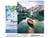 Peinture par Numéro Figured'Art avec Cadre - Barque et lac de montagne taille - Kit de Loisir Créatif Numéro d'Art - 40x50cm toile tendue sur châssis