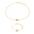 Collier et bracelet Hexalia en pierres Labradorite - Sloya