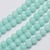 Fil de 60 Perles ronde en pierre naturelle JADE DE MALAISIE 6 mm VERT D EAU