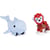 Pat patrouille aqua pups marcus et son dauphin - figurine chien - paw patrol - spin master - 20139321