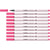 Lot de 10 feutres pinceaux - STABILO - Pen 68 brush - Rose