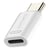 4smarts Adaptateur iPhone Lightning vers USB-C Power Delivery 27W Lot de 2 Blanc