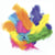 Graine Créative - Plumes multicolores assorties 25g 18cm