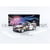 Voiture Miniature de Collection - SPARK 1/43 - ABARTH 124 RGT - Monte Carlo 2020 - Blanc / Noir / Rouge