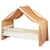 Ciel de lit cabane, toile en gaze de coton, Jeanne