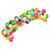 Kit Arche 105 Ballons Hibiscus Hawaii