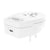 Skross Adaptateur de Voyage USA avec Port USB-C 20W Power Delivery Blanc