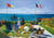 Puzzle 1000 pièces - Claude Monet - Garden at Sainte-Adresse, 1867 - Bluebird Puzzle