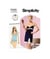 Patron Simplicity 9285 - Ensemble Nuisette, top et slip du 34 au 50 (FR) S9285.A5 taille n°FR 42-50