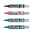 Lot de 4 marqueurs effaçables à sec pointe ogive - PENTEL - MAXIFLO