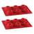 Lot de 2 moules à kougelhofs 6 empreintes 30 x 18 cm Dr.Oetker Flexxibel Love