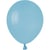 50 Ballons Bleu pastel Mat Ø13cm