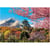 Puzzle chateau d'osaka 2000 pieces - collection japon - paysage montagne - educa - 19276