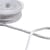 Cordon velours 8mm gris moyen au mètre