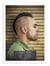 Affiche 50 x 70 cm -  Taxi Driver Mugshot - Alexandre Granger