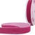 Bobine 10m Velours haute densité framboise
