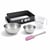 Set pâtisserie avec moule rectangulaire de 42 x 29 cm en acier émaillé, 2 bols à mixer, verre mesureur et spatule Zenker