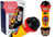 Microphone Karaoké Jaune Noir Enregistreur pour Enfants