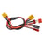 Câble de charge Multi sortie XT60 vers XT60, Dean, JST et Futaba