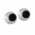 Yeux mobiles Vaessen Creative - Plastique - M51933 - Blanc-noir - 20 mm