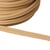 Double cordon 9mm beige au mètre
