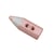 Bouton en forme de crayon de couleur Rose Layette 0,7cm x 2cm