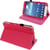 Housse Samsung Galaxy Tab 3 Sm T3100 8' Mode Portrait Paysage Simili Cuir Rose YONIS