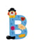 Lettre B Clown - Sevi
