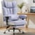 Fauteuil gaming ergonomique - GTPLAYER - violet avec repose-pieds
