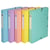 Boite de classement Exabox Dos 25mm carte lustrée Aquarel - A4 - Couleurs assorties - x 8 - Exacompta