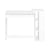 SoBuy FWT35-W Table Bureau Informatique Plan de Travail avec 3 étagères et 1 tiroir