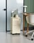 Caisson Beige Clair en Métal à Roulettes pour Bureau 3 Tiroirs Serrure à Clé Style Moderne