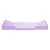 Corbeille à courrier Combo Midi transparent - Violet brillant - x 6 - Exacompta
