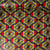 Tissu Wax africain n°625 sur fond Noir